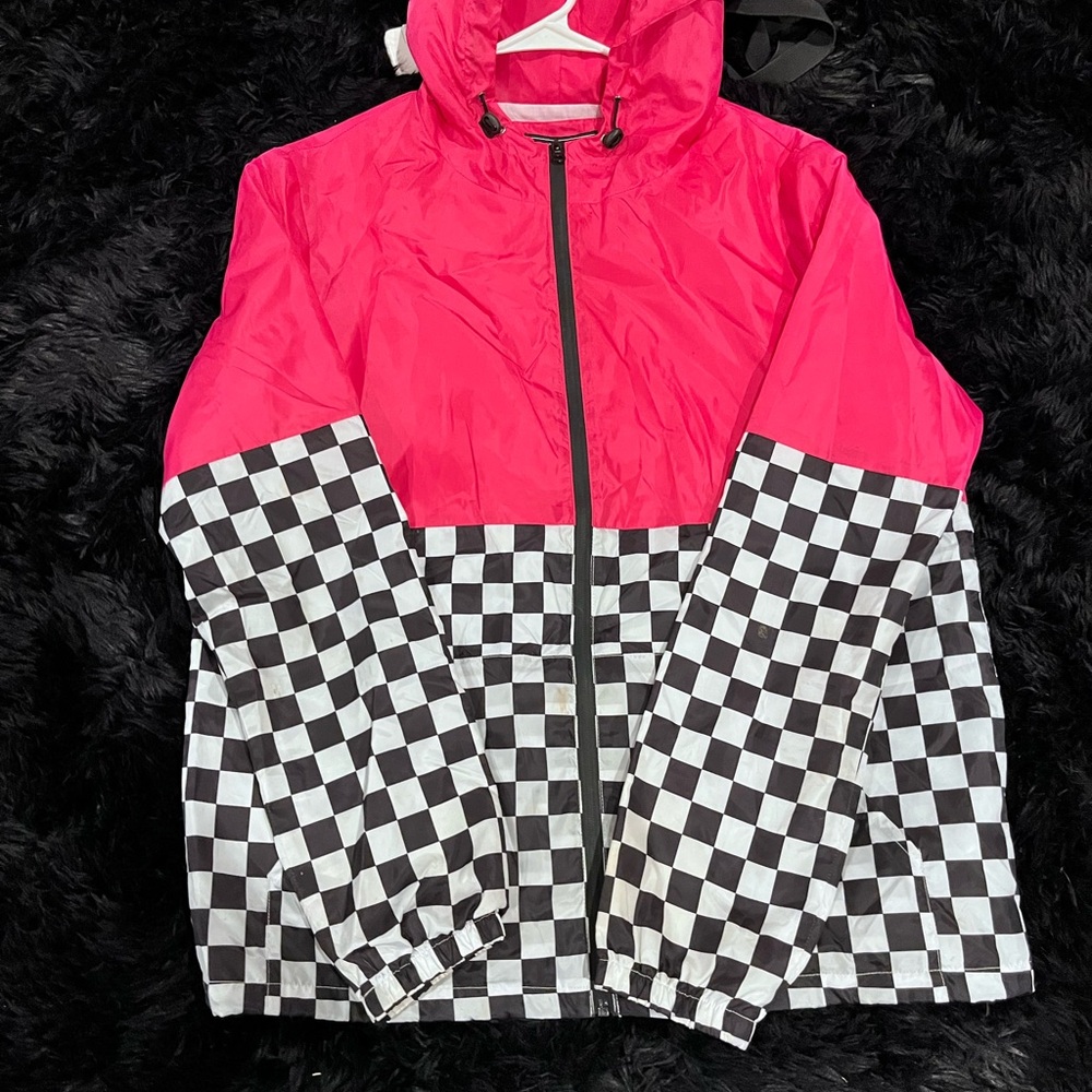Vibrant Checkered Lightweight Jacket